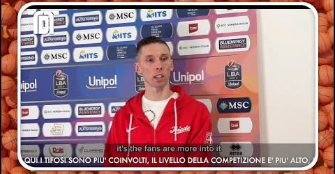 Uthoff a Tripla: “lavoro tantissimo sulla cura della testa e del fisico. Si, questo gruppo può vincere ogni&nbsp;partita”
