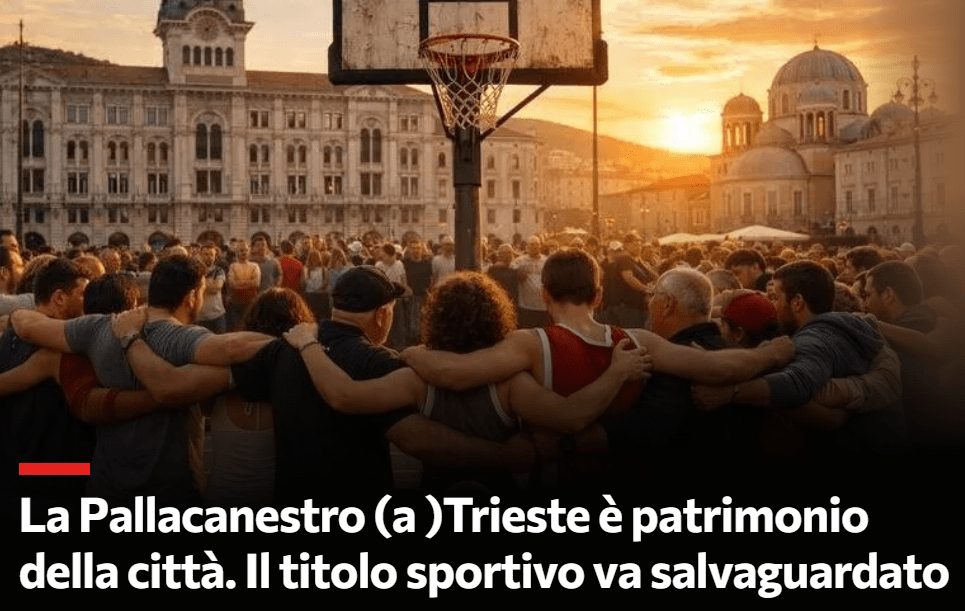 “Fate rumore”: la Trieste cestistica non si&nbsp;tocca!