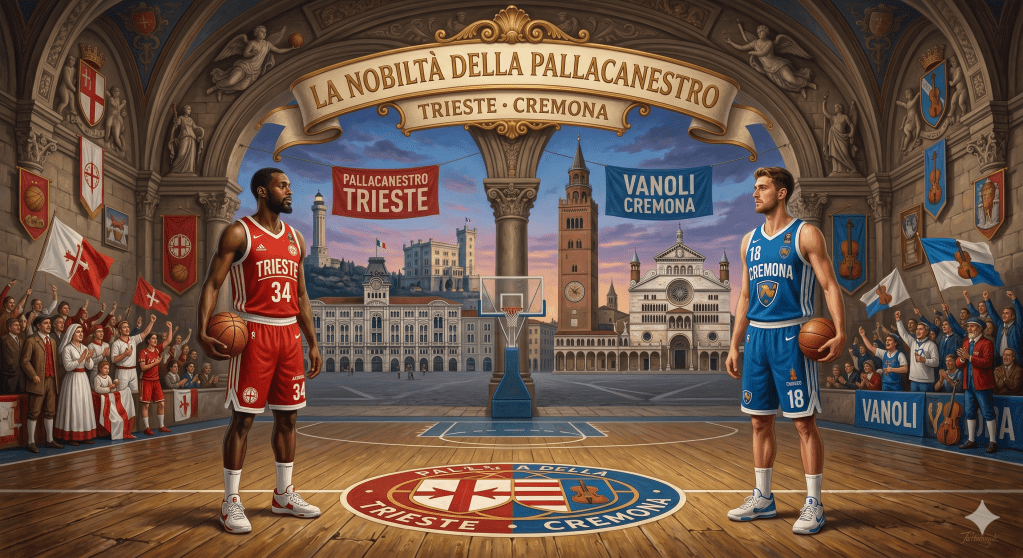 Rumore assordante al Palatrieste. Trieste-Cremona in nome della&nbsp;Pallacanestro